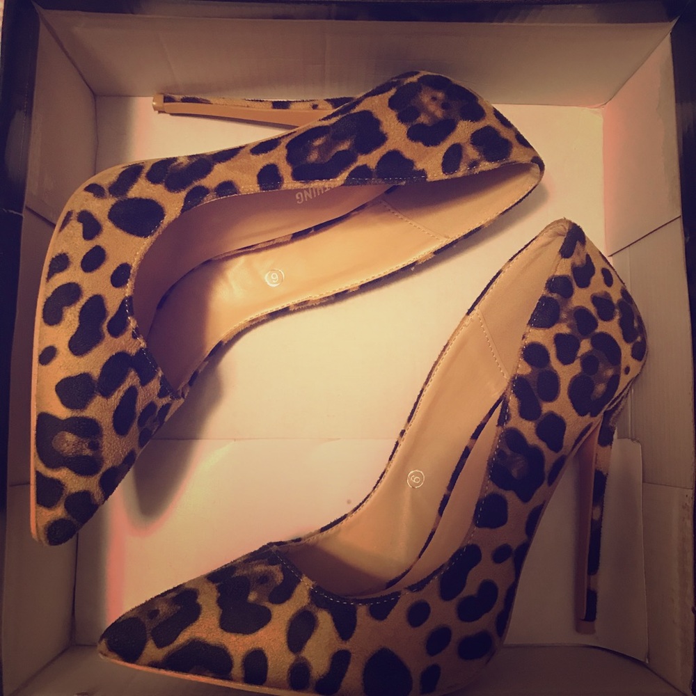 Cheetah heels